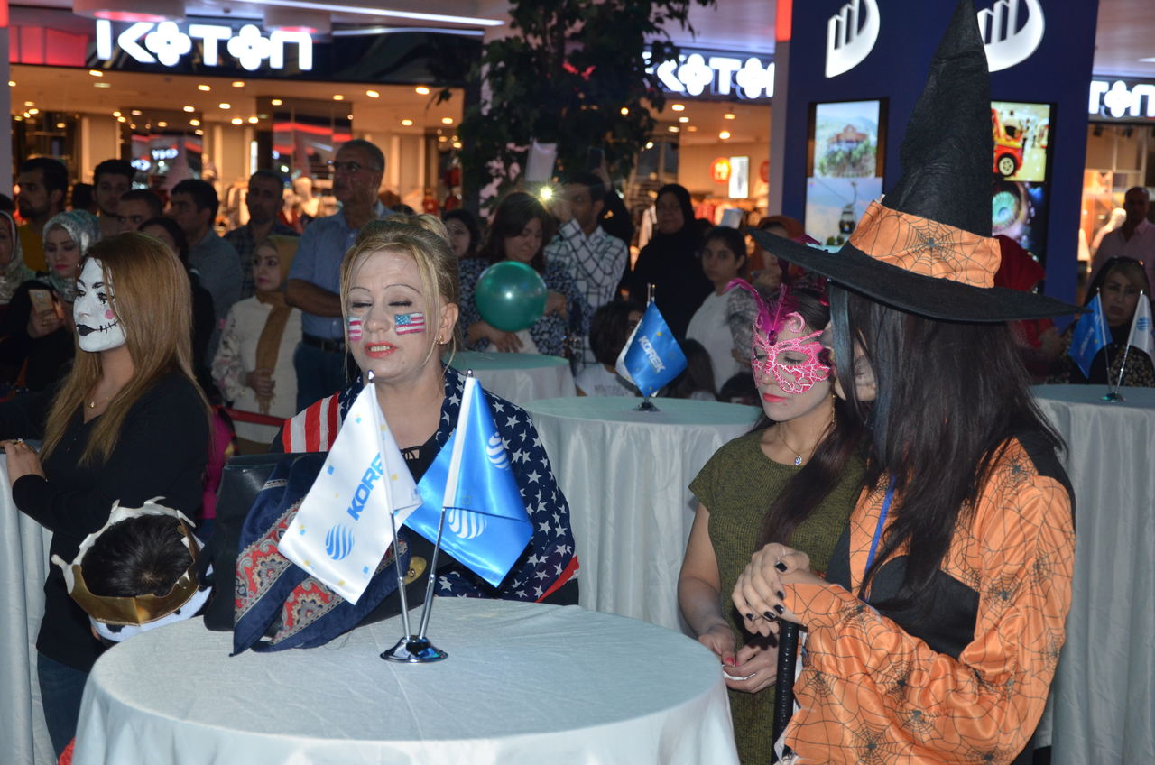 Halloween in Erbil, the capital of the Kurdistan Region, Oct. 31, 2016. (Photo: Kurdistan24)